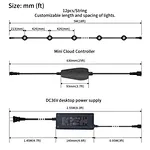 36v permanent christmas light kits